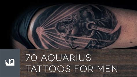 Aquarius tattoo ideas for men